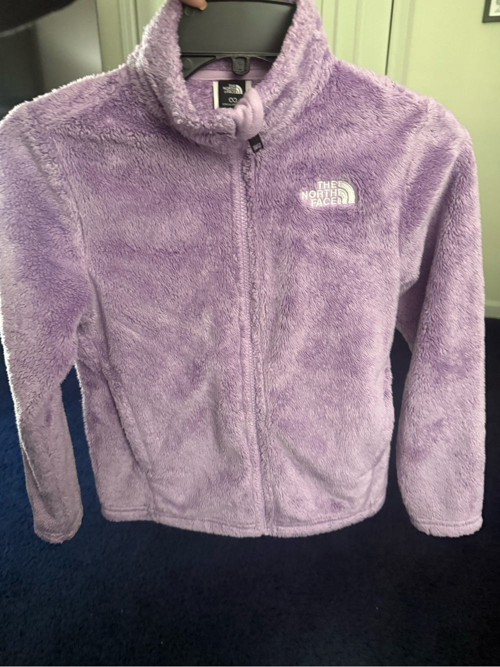 The North Face Kids Lavender Plush Fleece Jacket